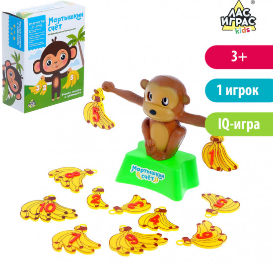 Игра настольная «Мартышкин счёт»