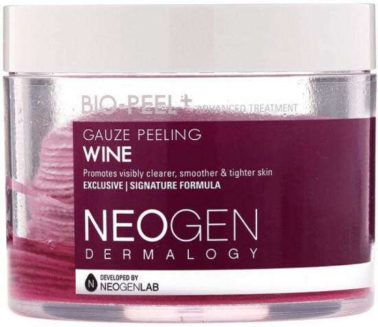Пилинг-пэды «Dermatology Wine Lift PHA Gauze Peeling»