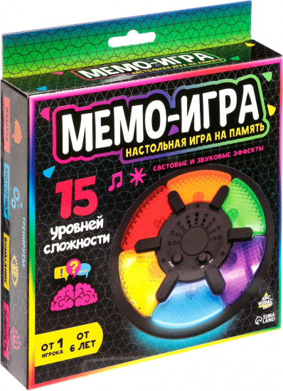 Игра настольная «Мемо-игра»