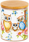 Банка для хранения с крышкой «Совушки»