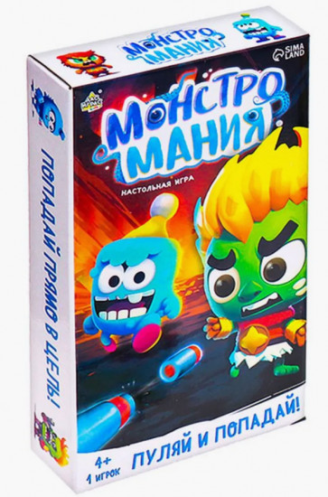Игра настольная «Монстромания»