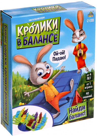 Игра настольная «Кролики в балансе»