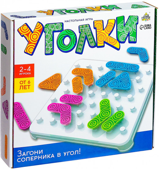 Игра настольная «Уголки»