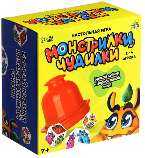 Игра настольная «Монстрилки чудилки»