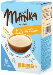 Крупа манная рисовая «Manka»