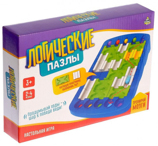 Игра настольная «Логические пазлы»