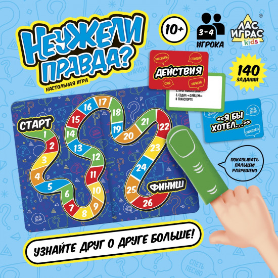 Игра настольная «Неужели правда?»