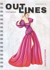 Раскраска «Haute Couture»