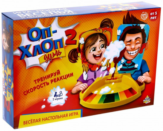 Игра настольная «Оп-Хлоп 2. Дуэль»