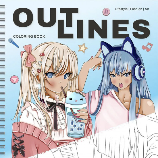 Раскраска «Anime Teens»
