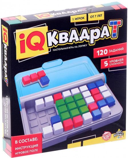 Игра настольная «IQ Квадрат»