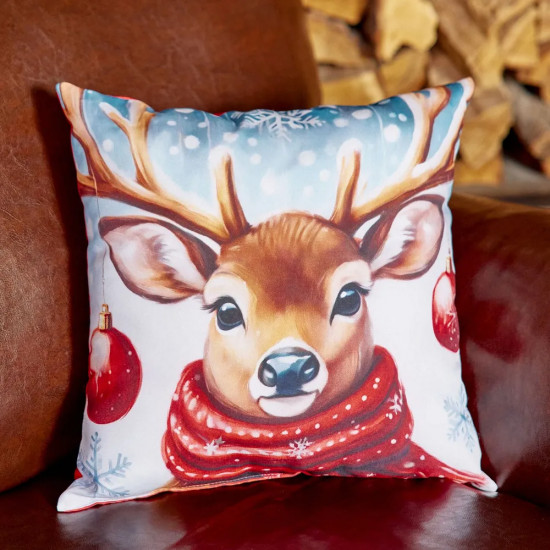 Подушка декоративная «Snow deer»