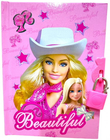 Блокнот с ключиком «Barbie»