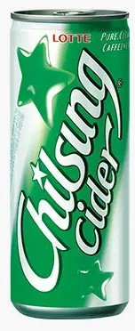 Напиток безалкогольный газированный «Chilsung Cider»