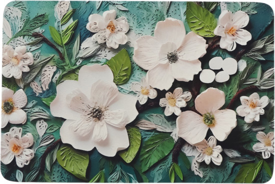 Коврик для ванной «Wild flora»