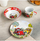 Набор детской посуды «Такси»