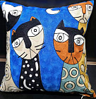 Декоративная подушка «Ночная Ностальгия»