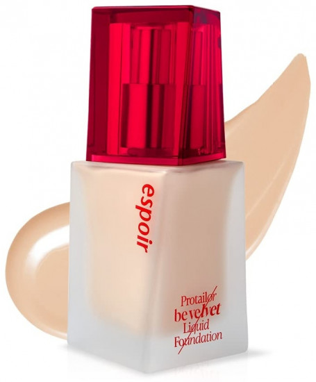 Тональная основа «Pro Tailor Be Velvet Liquid Foundation» SPF22 PA++, оттенок 05 beige