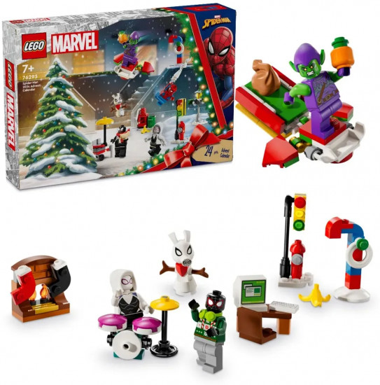 Конструктор LEGO® 76293 Адвент-календарь Человека-паука на 2024 год
