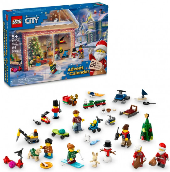 Конструктор LEGO® 60436 Адвент-календарь на 2024 год