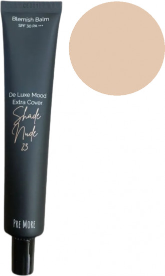BB-крем для лица «De Luxe Mood Extra Cover BB» SPF30 PA+++, оттенок 23 Shade Nude