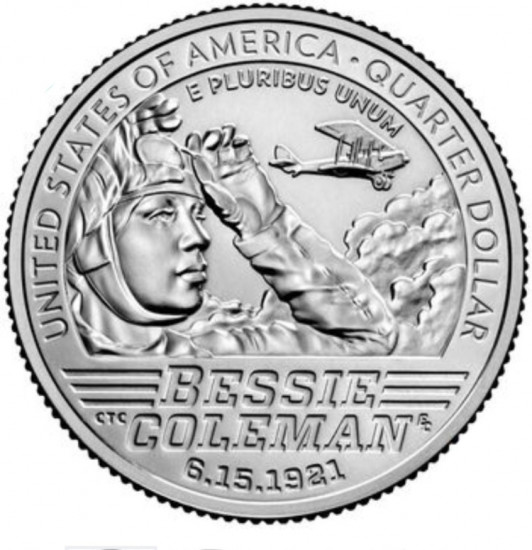 Монета сувенирная Выдающиеся женщины США