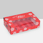 Кондитерская упаковка под 5 эклеров С Новым Годом!