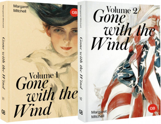 Комплект из 2 книг: Gone with the Wind. Volume 1. Volume 2