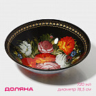 Салатник стеклянный «Народные мотивы»