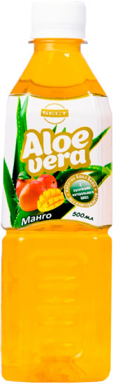 Напиток негазированный с кусочками алоэ вера и соком алоэ «Манго»