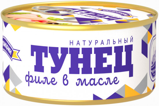 Филе тунца в масле