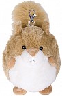 Игрушка–брелок Пушистый хвостик Белочка, 7 см