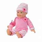Кукла Лаура улыбающаяся с бутылочкой, 40см