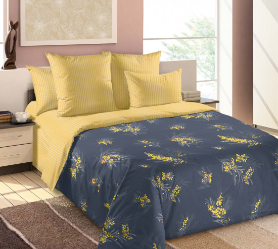 Комплект постельного белья «Ветки мимозы»