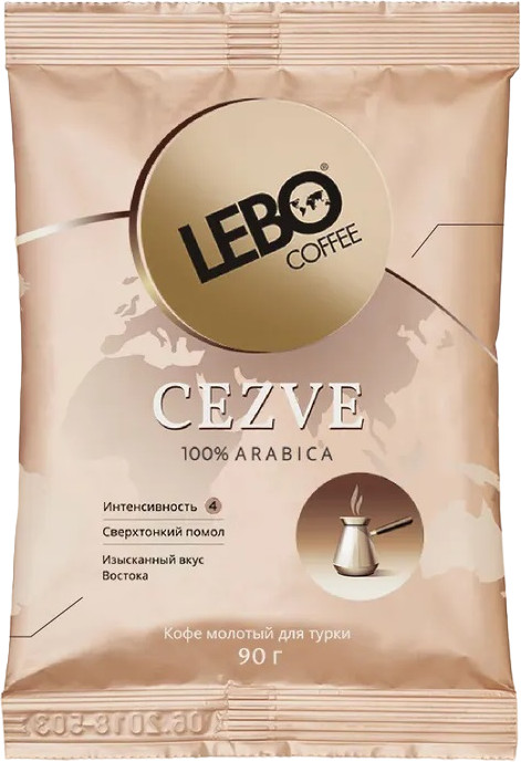 Кофе жареный молотый «Cezve» | Lebo
