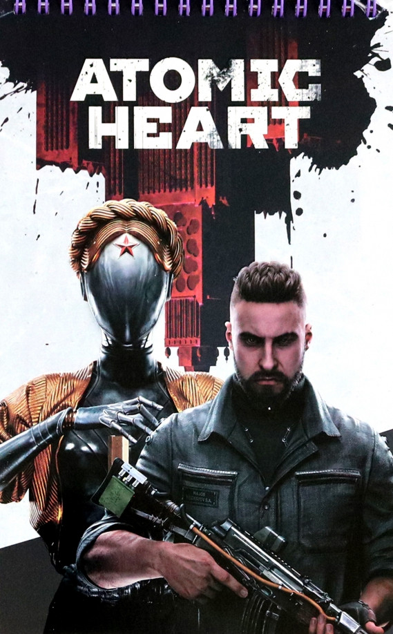 Блокнот со стикерами «Атомное противостояние» | Atomic Heart | Origami