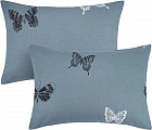 Комплект наволочек «Black and white butterflies»