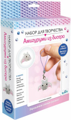 Амигуруми из бисера «Летучая мышь»