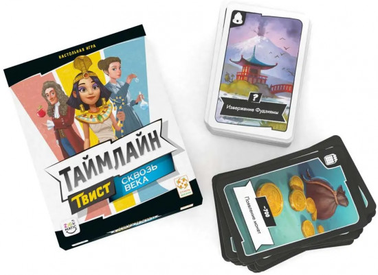 Игра настольная «Таймлайн Твист. Сквозь века»
