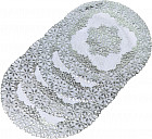 Набор салфеток сервировочных «Цветы»