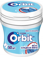 Жевательная резинка со вкусом сладкой мяты