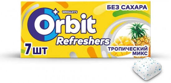 Жевательная резинка «Тропический микс»