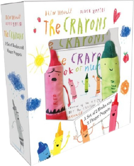 The Crayons. A Set of Books and Finger Puppets