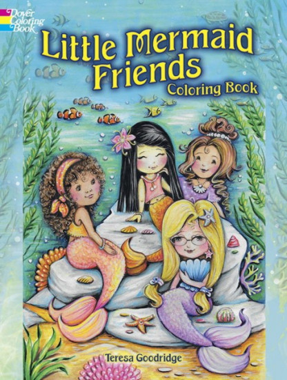 Little Mermaid Friends. Coloring Book