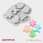 Форма для выпечки «Новогодняя варежка»