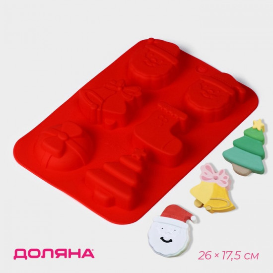 Форма для выпечки «Новый год. Праздник к нам приходит»