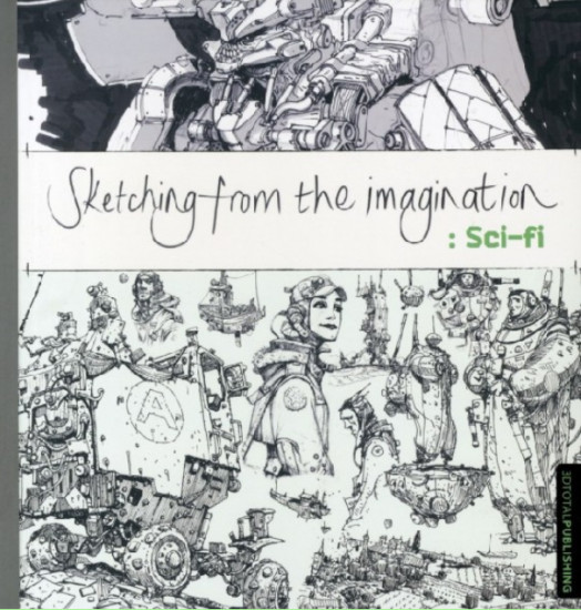 Sketching from the Imagination. Sci-fi
