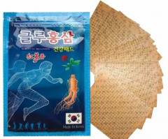 Набор пластырей для тела «Glu Red Ginseng Pad»