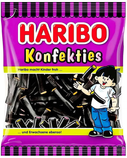 Мармелад жевательный со вкусом лакрицы «Konfekties»