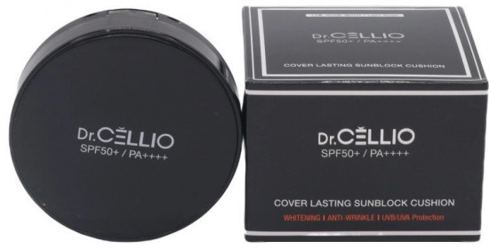 Кушон матирующий с запаской «Cover Lasting Sunblock Cushion» SPF 50+/PA++++, оттенок 13 Light Beige